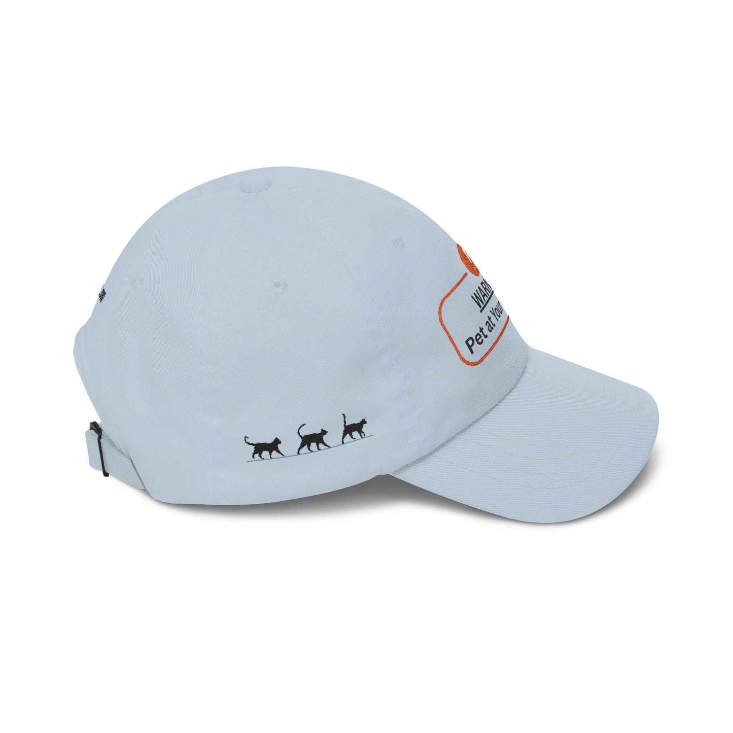 Avertissement : Casquette "Prenez soin de votre animal à vos risques et périls" – Casquette brodée S