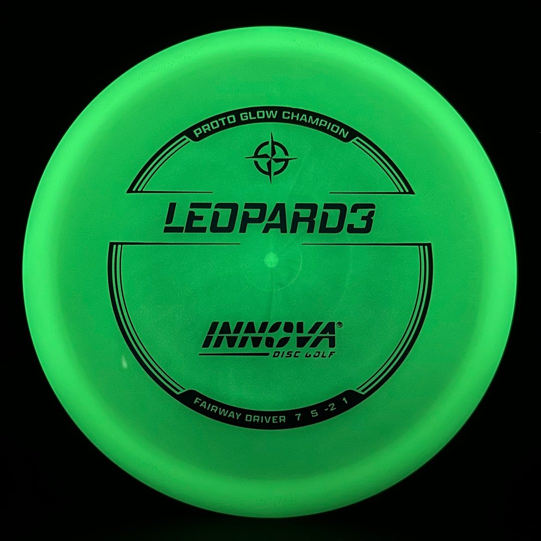 Proto Glow Champion Leopard3 Disque de Golf