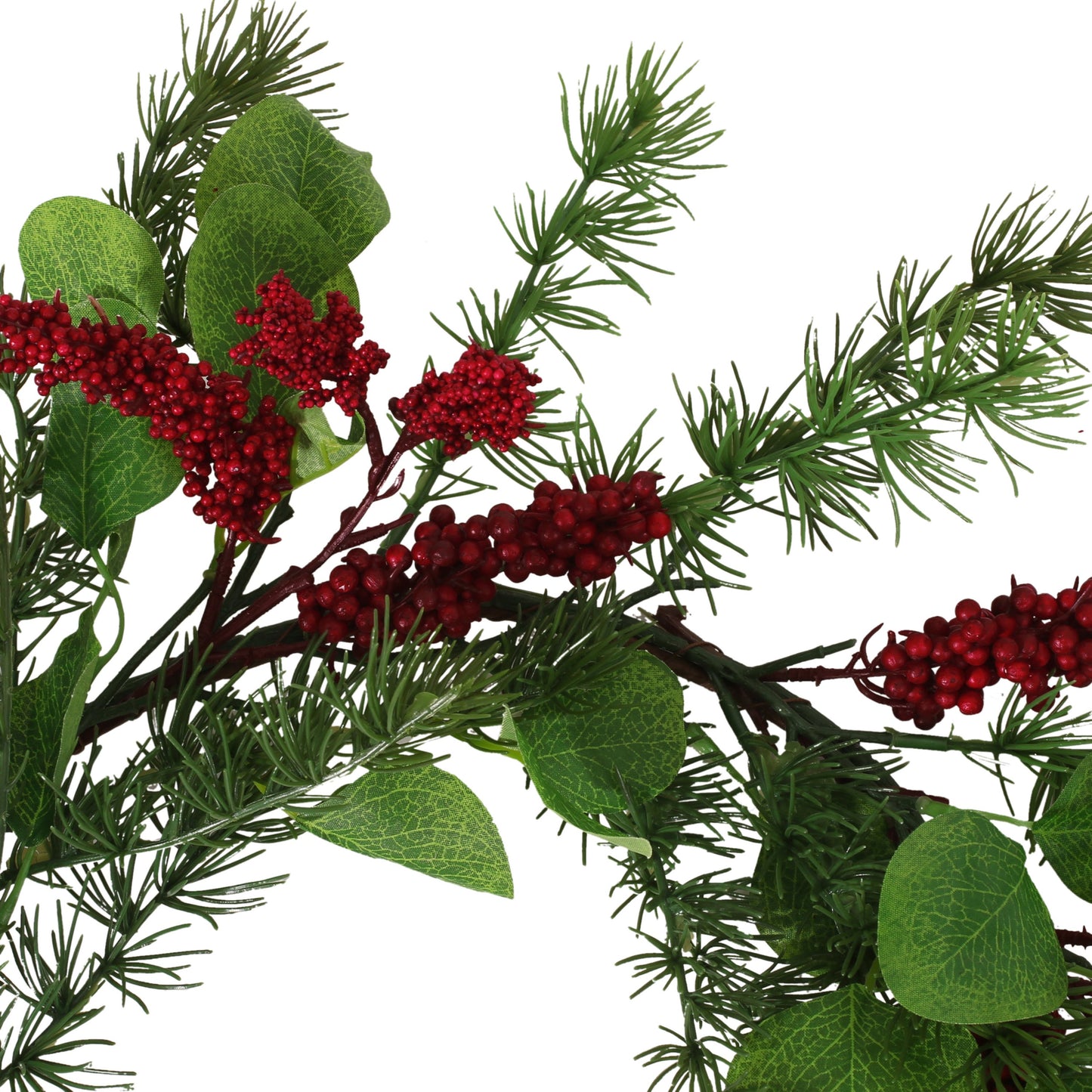 5' LEAVES/BERRY GARLAND - Korvel