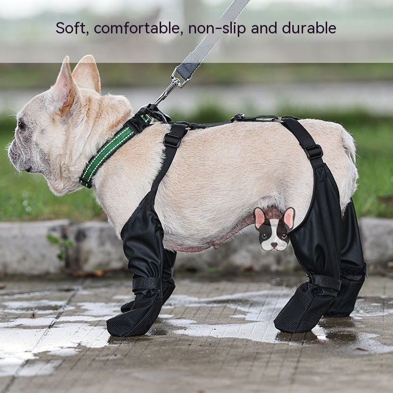 Zapatos para Perros Ajustables e Impermeables para Aventuras al Aire Libre
