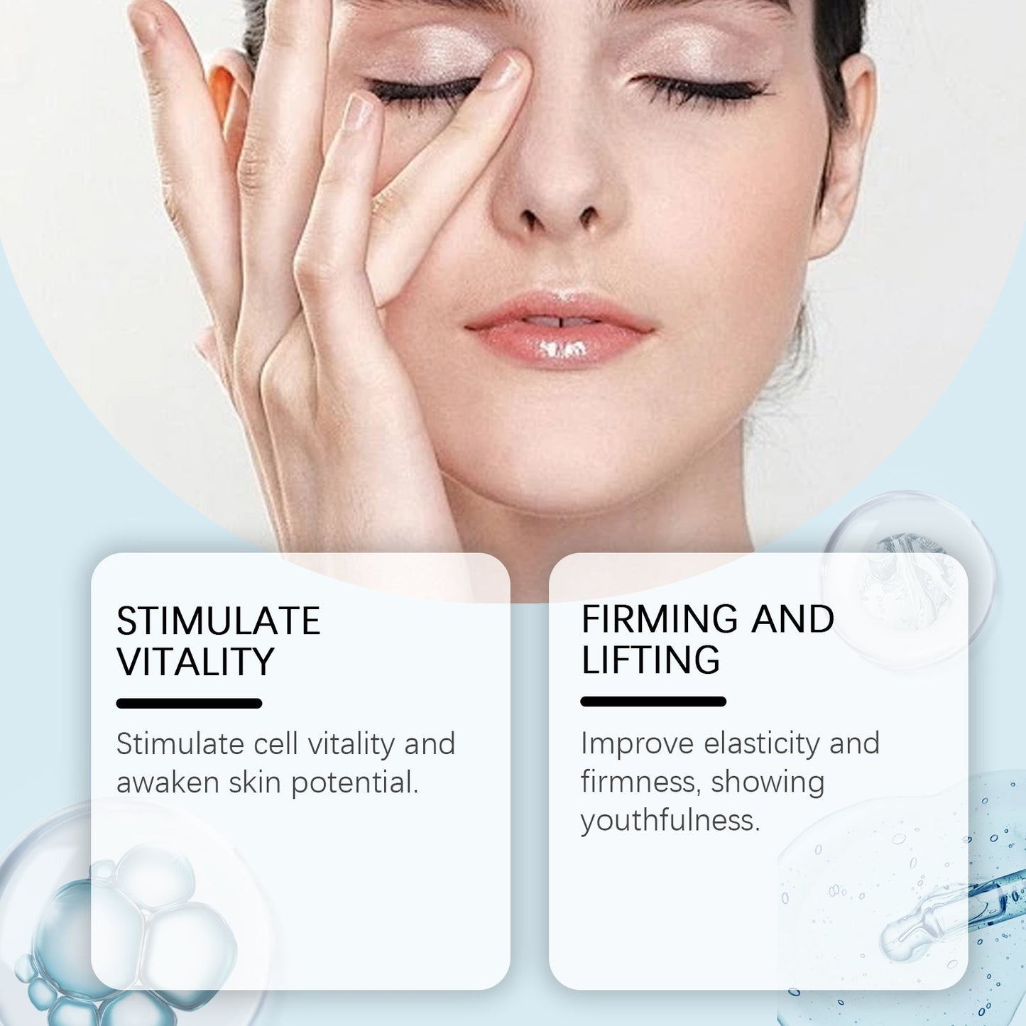 Essence raffermissante B5 premium pour l'hydratation de la peau
