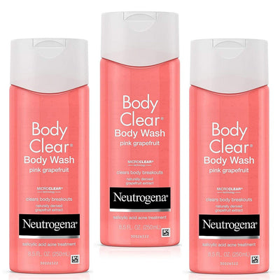 Neutrogena Body Clear Acne Body Wash - Pamplemousse Rose, 8,5 fl. oz