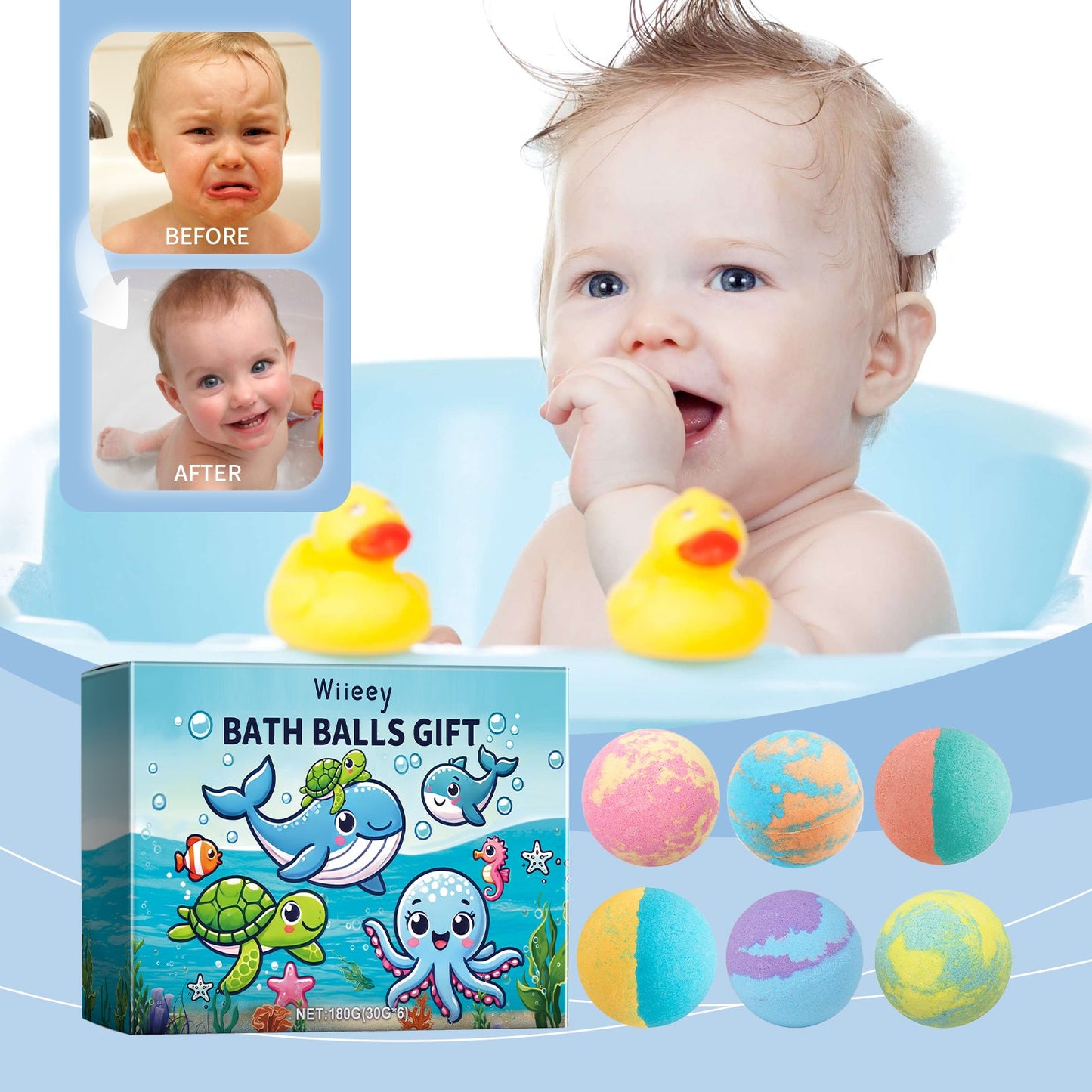Fragrant Bubble Shower Ball for a Luxurious Bath Experience