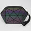 Fashion Geometric Cosmetic Bag for Women - Lightweight Organizer