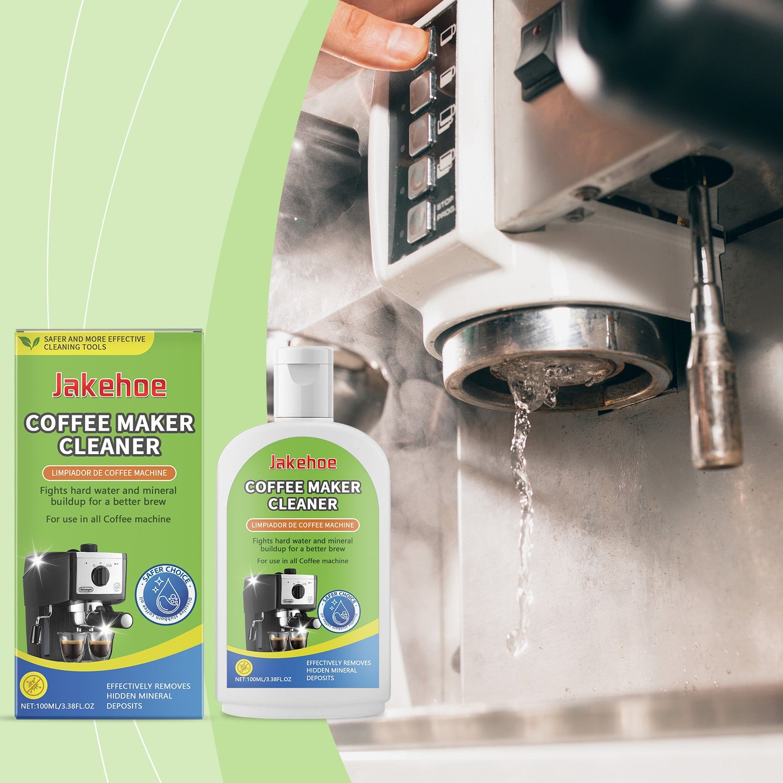 Coffee Machine Cleaner Removes Coffee Deposits Coffee Oil Stains Clean And Maintain Equipment - Korvel