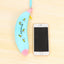 Simple Banana Green Onion Student Pencil Bag Super Cute Silicone Large Capacity Female Pencil Case Purse - Korvel