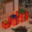 Boîte Cadeau de Noël Éclairée - Décoration Extérieure Lumineuse