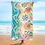 Double-Sided Velvet Beach Towel - Quick-Drying & Soft