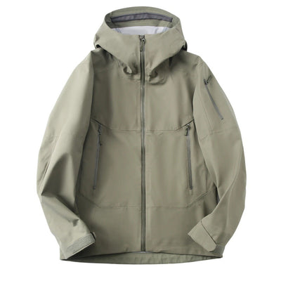 Men's Waterproof Shell Jacket - Versatile Urban Outerwear