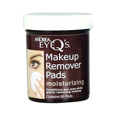 Andrea Eye Q's Moisturizing Makeup Remover Pads - 65 Count