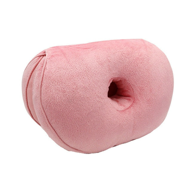 Dual Comfort Memory Foam Seat Cushion for Enhanced Support