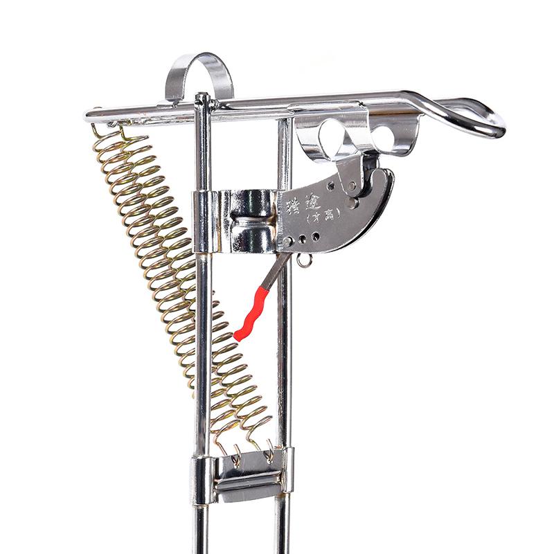 LEO High Strength Automatic Fishing Rod Holder Upgraded Double  Thickened Steel Automatic  Pole - Korvel