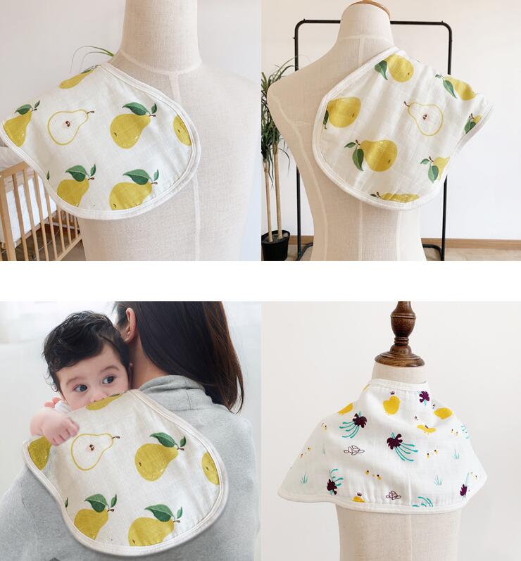 Comfortable Baby bibs Feeding Smock Burp Cloths Slabbetjes Fashionable Bandana Bibs For Babies Drooling Towel Scarf Baby Stuff - Korvel