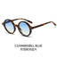 Gafas de sol retro ovaladas - Moda en champán puro