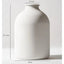Elegant Matte Black Metal Vase for Home Decor