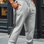 Pantalons de survêtement à cordon pour hommes grandes tailles avec poches