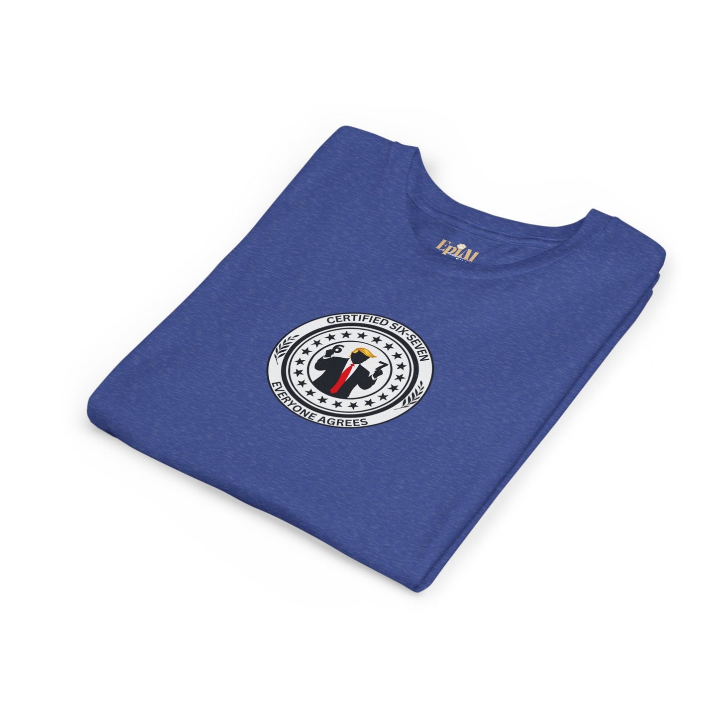 Camiseta Infantil Certificada Six-Seven