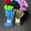 8 pairs of 8-color shoelaces - semi-circular - Korvel