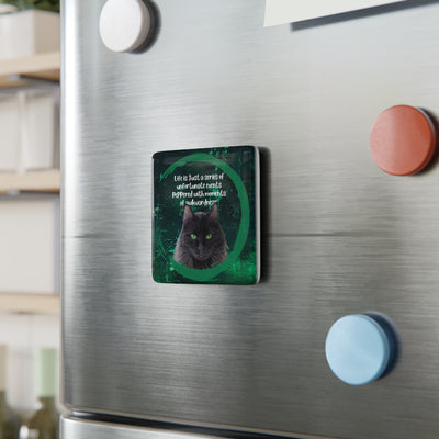 Awkwardness Square Porcelain Refrigerator Magnet