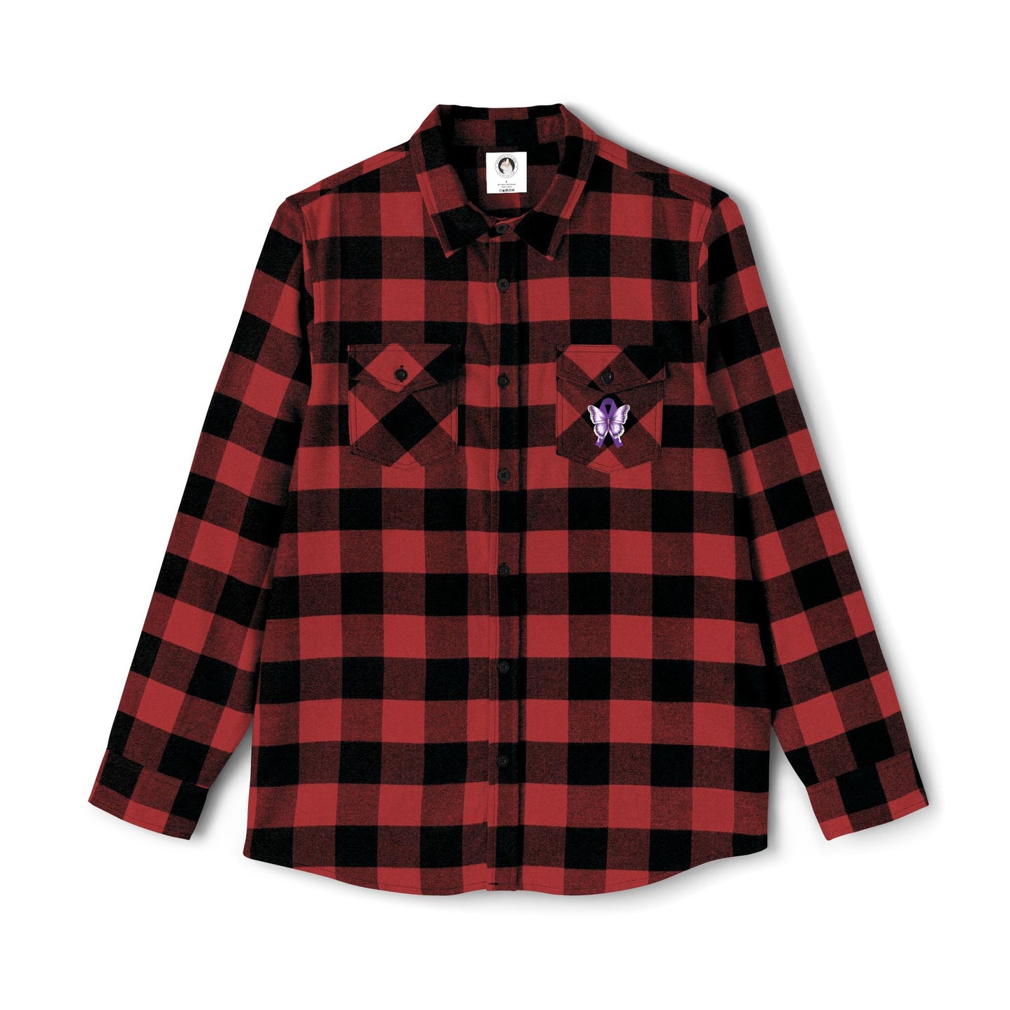 Chemise en flanelle unisexe Papillon de l'épilepsie