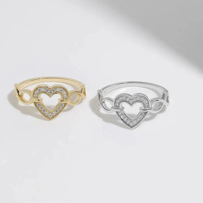 925 Sterling Silver Heart Ring - Korvel