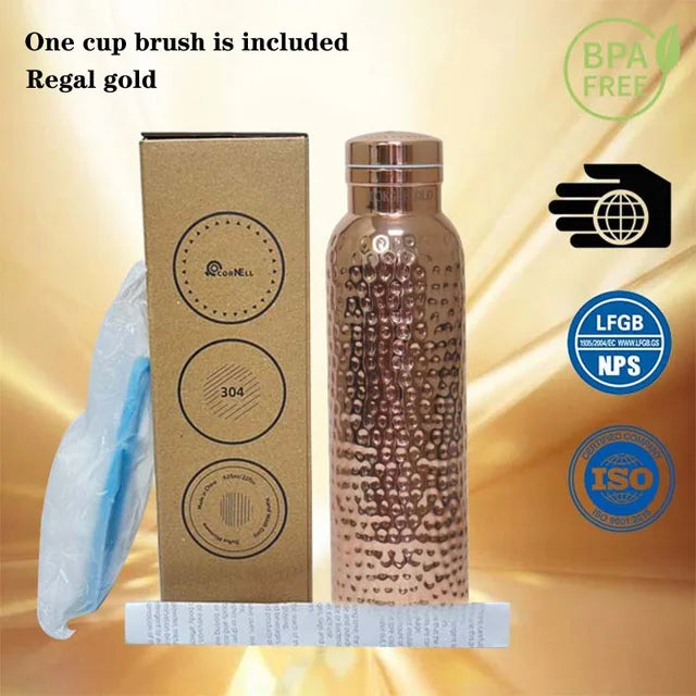 620ml Double-Layer Stainless Steel Thermos Portable Vacuum Flask Insulated Tumbler Sports Kettle Large Capacity Thermo Bottle - Korvel