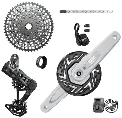 SRAM GX Eagle T-Type Ebike AXS Groupset - 10-52T Cassette & 34T Chainring