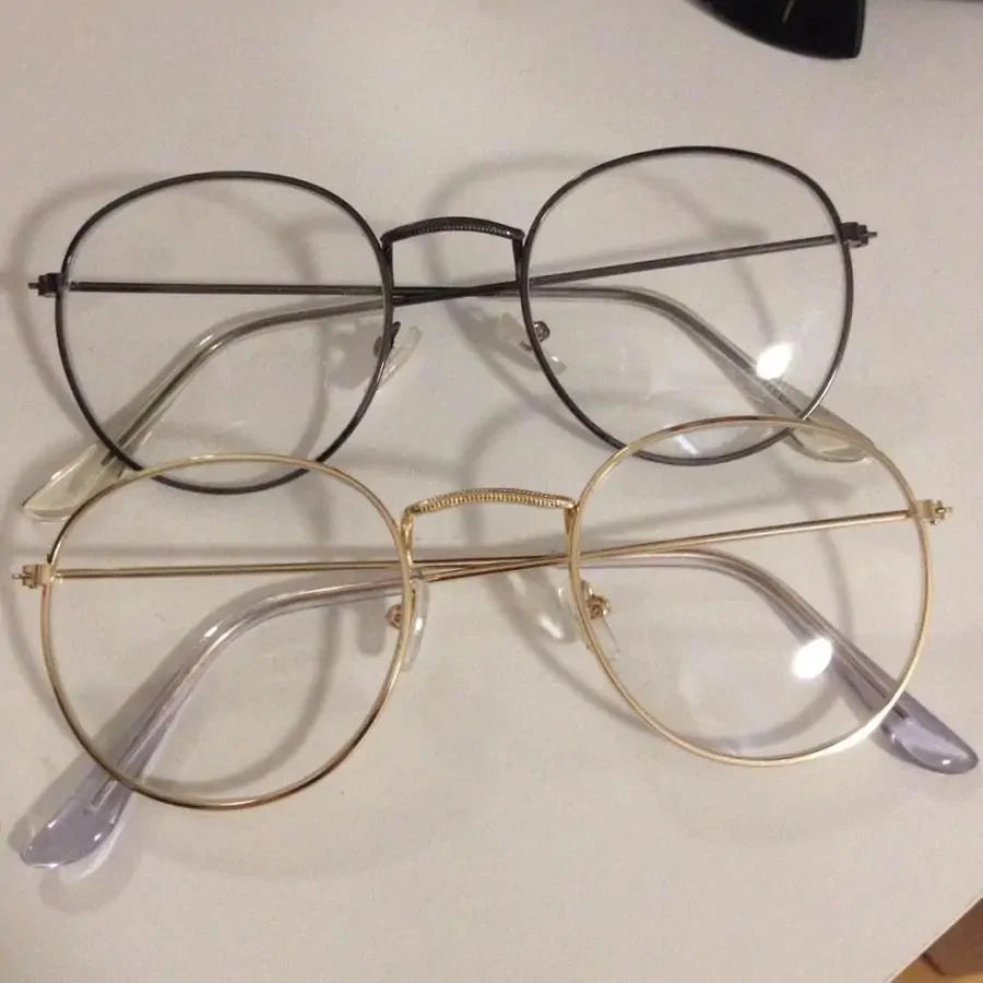 Gafas de Metal Elegantes para la Elegancia Diaria