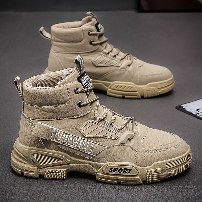 Men's Casual High Top Outdoor Work Boots