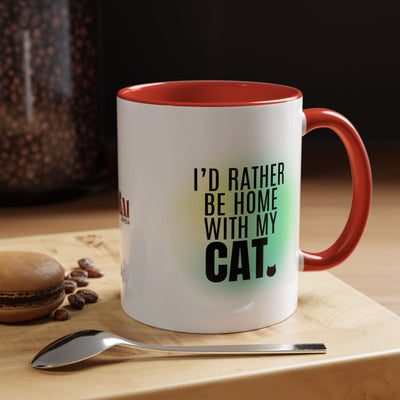 Taza de café con acento Rather Be Home - Elegante y funcional