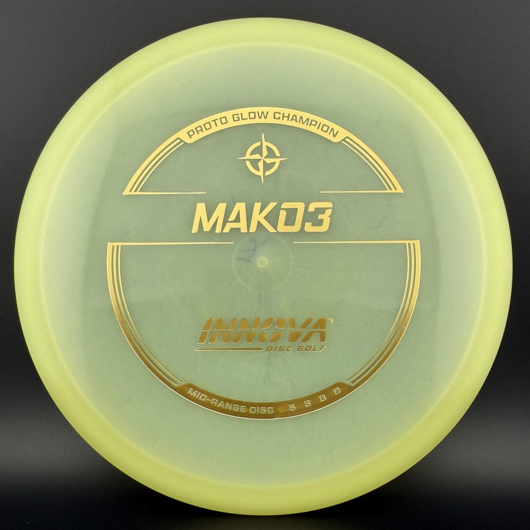 Disque de Golf Innova Proto Glow Champion Mako3