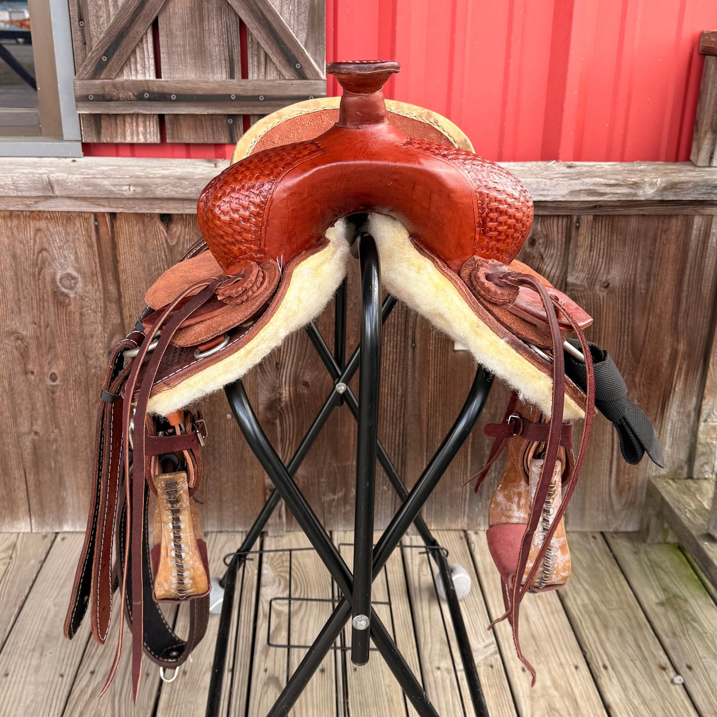 10" Kids Buffalo Saddle - Korvel