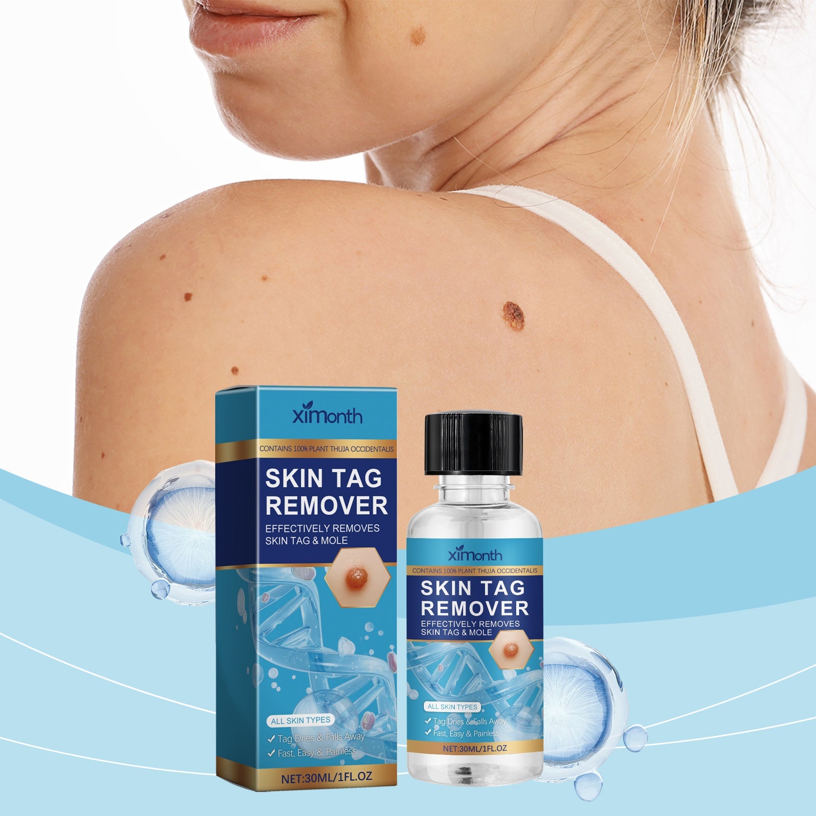 Keyu Liquid Hand And Foot Skin Especially Moles Cleansing Repair Smooth Skin Skin Label Care Liquid - Korvel