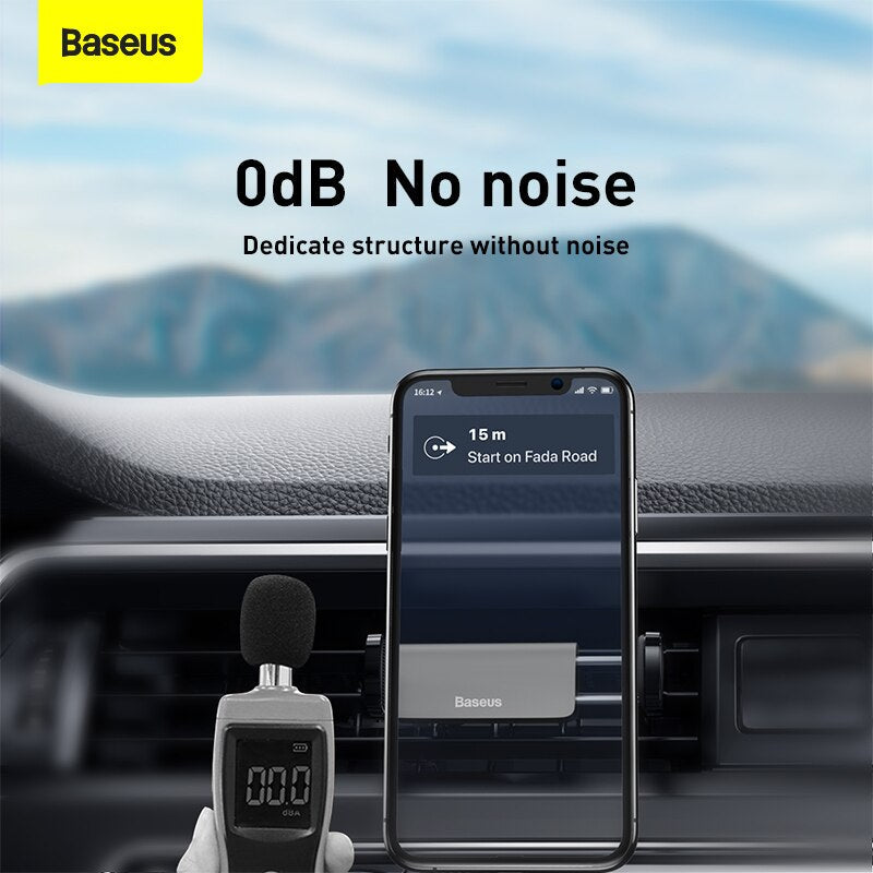 Support de téléphone pour voiture Baseus pour ventilation d'air