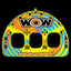 WOW Watersports Macho Tube à tirer pour 1 à 3 personnes