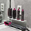 Non - Perforated Hair Dryer Holder. Also for Straighteners & Curling Irons. Ideal for Bathroom Sorting - Korvel