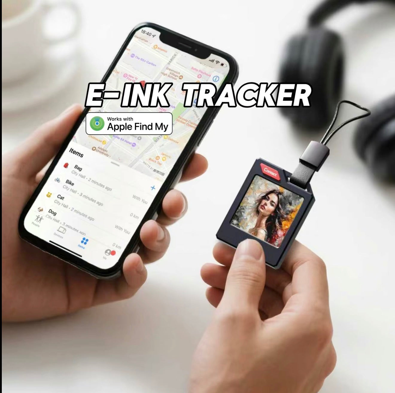 FindInk Key - Personalized E-Ink Tracker