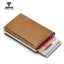 DIENQI Top Quality Wallet Men Money Bag Mini Purse Male Vintage Automatical Aluminium Rfid Card Holder Wallet Small Smart Wallet - Korvel