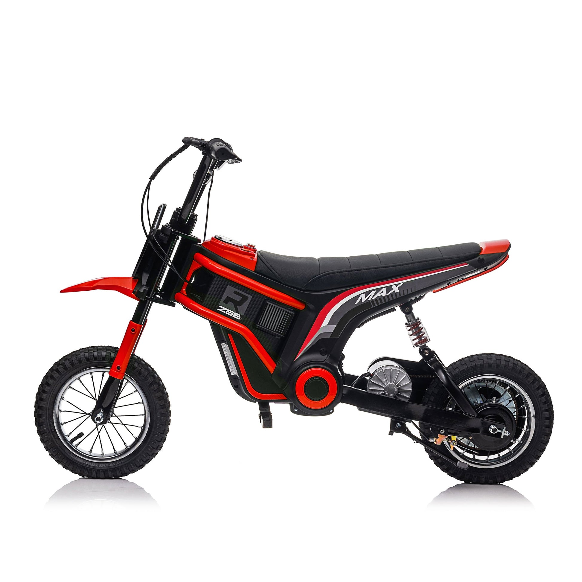 24V14ah children's riding 24V electric toy off-road motorcycle off-road vehicle XXL large speed up to 14.29MPH dual suspension m - Korvel