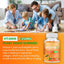 Gomitas de Vitamina C Premium - Sabor Naranja