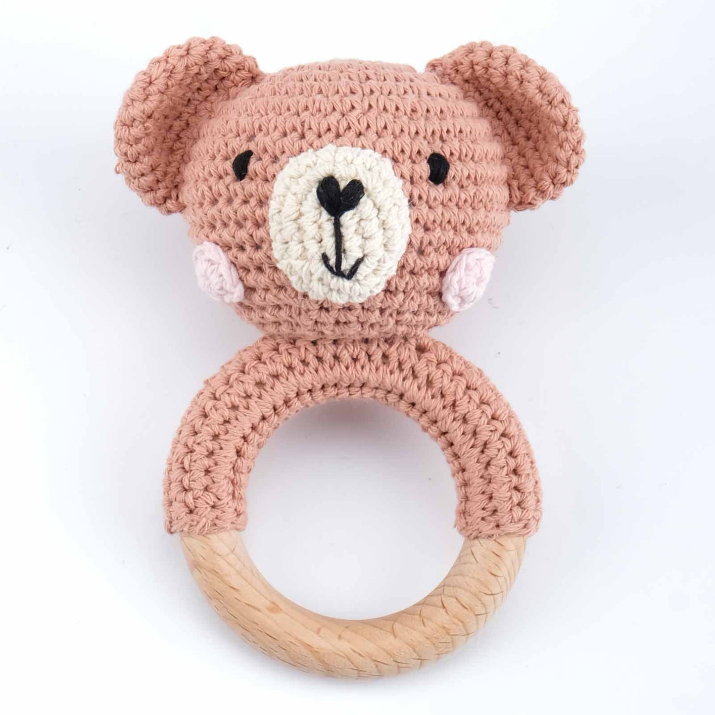 Carving Name Baby Soothing Bell Newborn Gift Bath Gift Knitted Cartoon Doll - Korvel