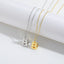Elegant Roman Retro Flag Design Pendant Necklace