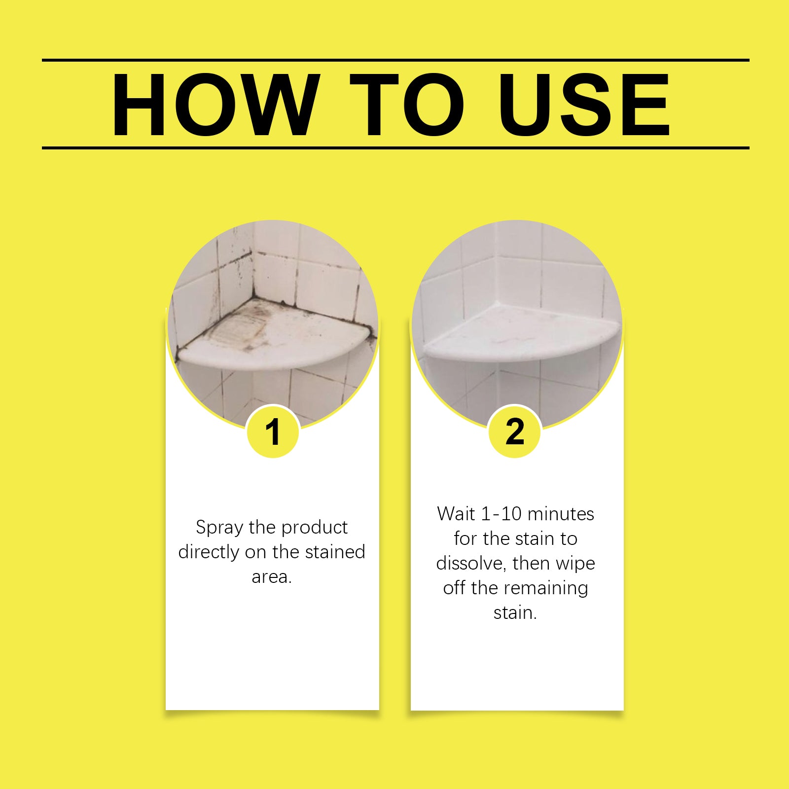 Stain Remover Scale Household Tile Crevices Refrigerator Sink Toilet Stain Remover - Korvel