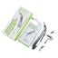 Rechargeable Acupoint Massage Pen 5-Head Meridian Pen Massager Magnetic Therapy Pain Relief Massager - Korvel