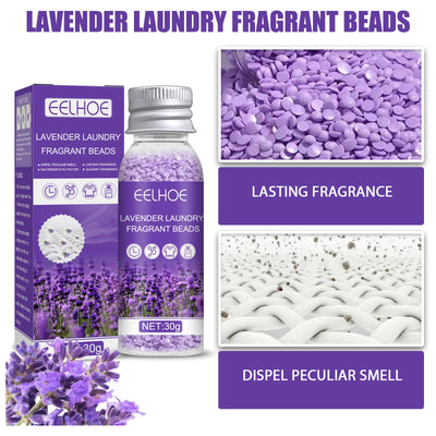 Lavender Laundry Perfume Beads, Laundry Decontamination Protective Clothing Soft Lasting Fragrance Beads - Korvel