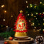 Christmas gifts, painted Christmas trees, glowing candles, oil lamps, children's small gifts, wind lamps, bar table decorations, ornaments - Korvel