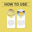 Lemon Fragrance Car Solid Balm, Car Air Fresh Light Fragrance Portable Car Balm - Korvel