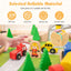 78-Piece Activity Railway Playset for Kids Aged 3+
