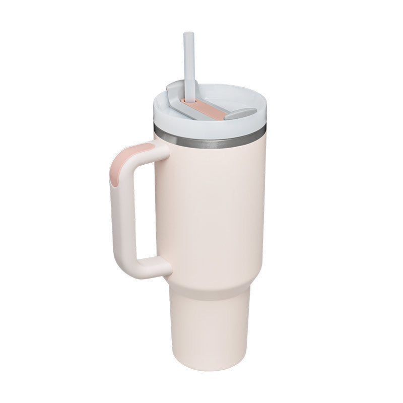 Gobelet Isotherme de 40 Oz avec Poignée et Paille