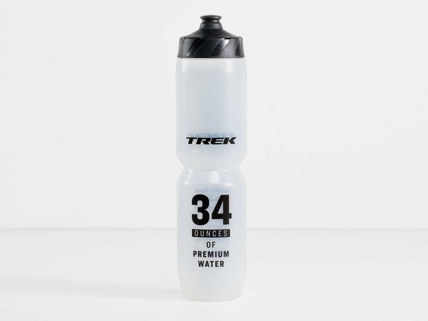 Trek Voda 34oz Water Bottle - Clear/Black